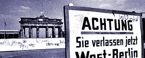 Mur Berliński w następstwie II Wojny Światowej