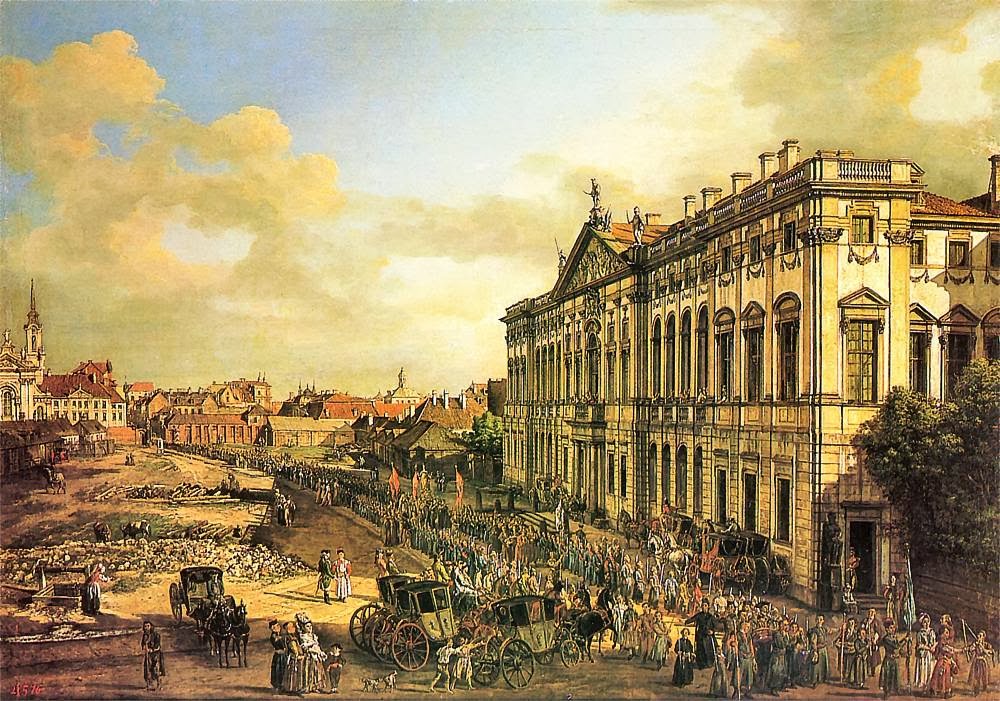 Pałac Rzeczpospolitaj przy placu Krasińskich